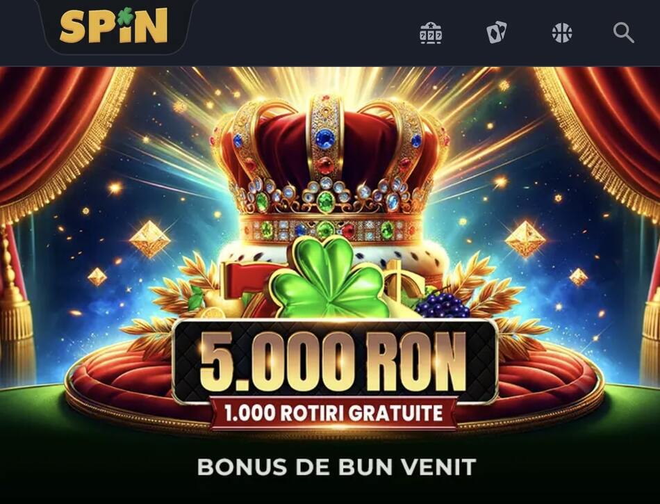 spin casino pagina de pornire